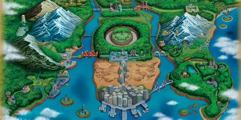 All Of The Pokemon Regions And Their Real World Equivalents