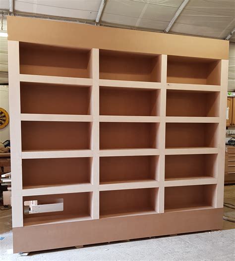 Floor To Ceiling Shelving Handmade To Fit Alcove Perfectly Mark