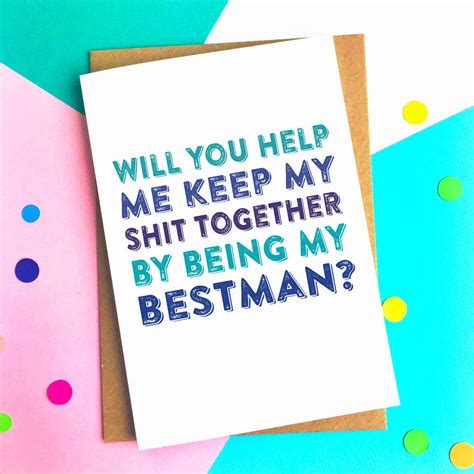 Will You Help Me Be My Bridesmaid Greetings Card By Do You Punctuate