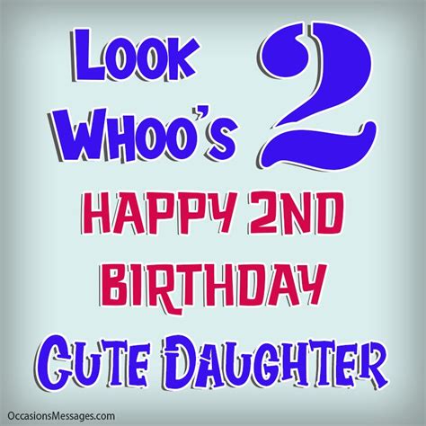 Happy 2nd Birthday Wishes For Baby Girl Or Boy Occasions Messages