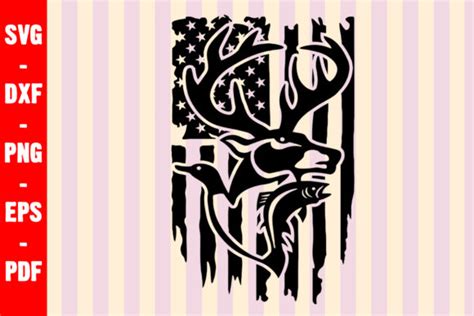 Free Free 59 Hunting And Fishing American Flag Svg Free SVG PNG EPS DXF File