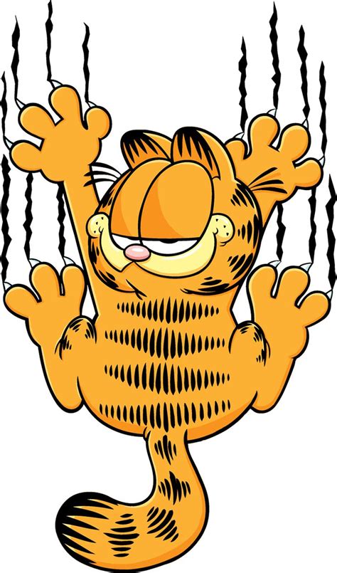 Garfield Easy Cartoon Drawings Cartoon Painting Garfield Wallpaper