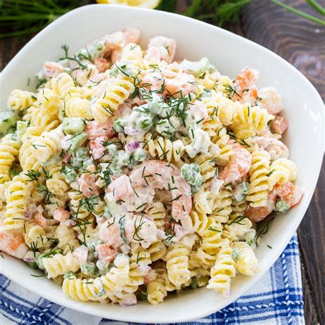 Shrimp And Dill Pasta Salad Spicy Southern Kitchen