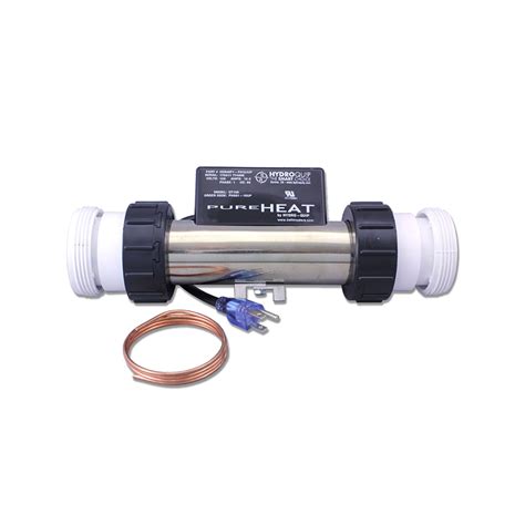 Bath Heater In-Line, 1.5kW, 115V, 2", 7" Long by Hydro-Quip | Spa Parts