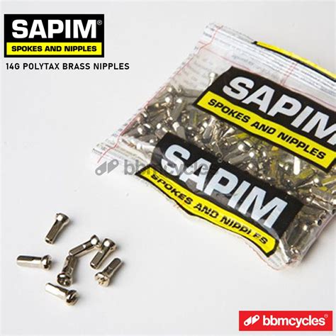Sapim Brass Polyax 14g Nipples Brass Nipples Are Generally Nickel