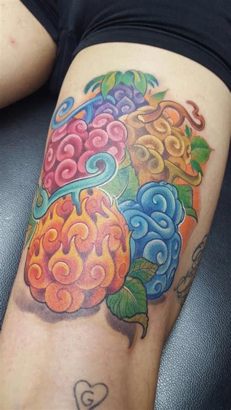 Edward newgate shanks portgas d ace tattoo valkoparta. One Piece Tattoo leg Akuma no mi | One piece tattoos ...