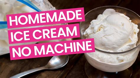 Homemade Ice Cream Without A Machine In Just 5 Minutes Youtube