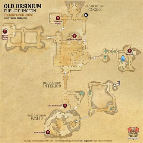 Wrothgar Map The Elder Scrolls Online Orsinium DLC ESO