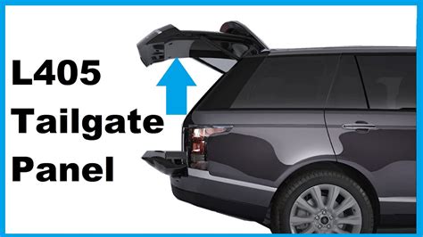 Range Rover L405 Inner Tailgate Trunk Panel Removal Boot Interior
