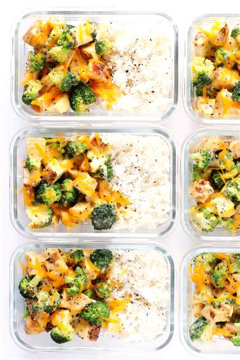 I am considering this a healthy ham casserole recipe there are a lot of veggies in this casserole and they will probably weep some moisture to the. Cheesy Broccoli Cheddar Chicken and Rice Bowls Gimme Some ...