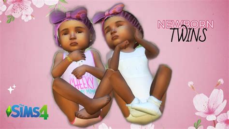 Sims 4 Newborn Twins Tutorial Youtube