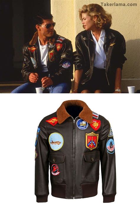 Buy Top Gun Pilot Jacket Tom Cruise Cosplay Costume And Other Leather