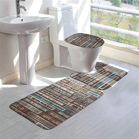 Maybe you would like to learn more about one of these? HOUYAN Bathroom Rugs Sets 3 Pieces Inspirational ...