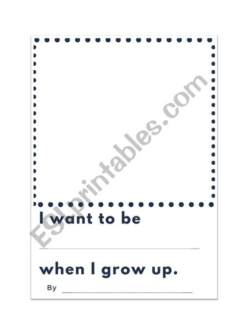 When I Grow Up Worksheet Focus Wiring