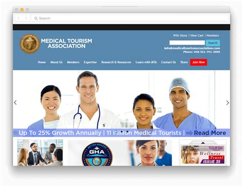 Medical Tourism Website Design | Healthcare Tourism ...