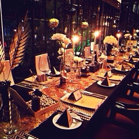 A great gatsby party menu. A Gatsby Themed Dinner Party | Handkerchief | Bridestory