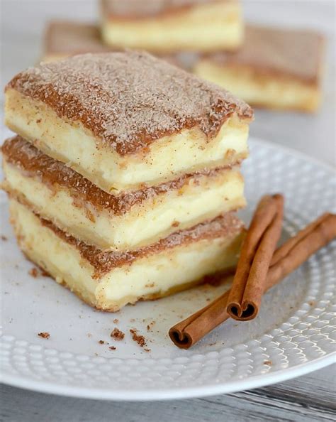 Churro Cheesecake Bars Lil Luna