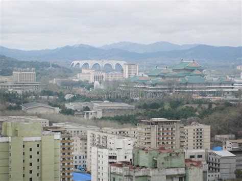Pyongyang Nel Korea Di Nord Fotografia Stock Immagine Di Montagna