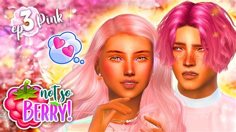Not So Berry Challenge 💖 Pink 3 The Sims 4 Youtube