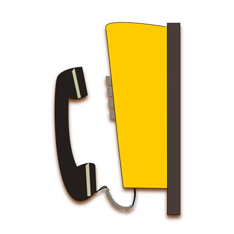 Phone Clipart Yellow Phone Yellow Transparent Free For Download On