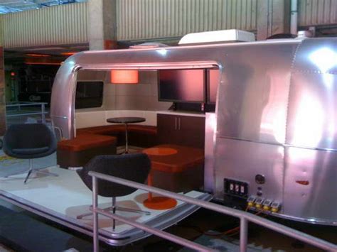 Cool Airstream Remodels Airstream Custom Interiors With Patio Chairs
