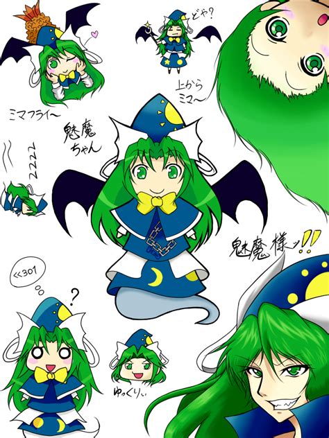 Mima Touhou And 1 More Drawn By Material Piece Danbooru