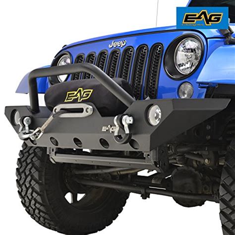 Eag 07 18 Jeep Wrangler Jk Rock Crawler Off Road Front Bumper With