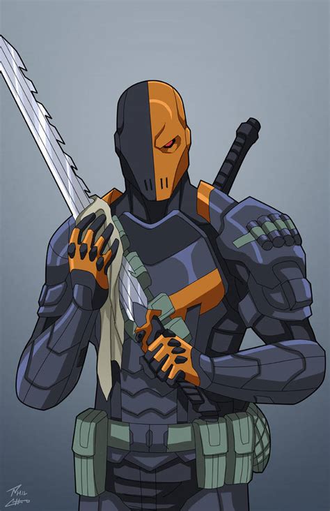 Deathstroke Commission By Phil Cho On Deviantart