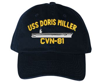Uss Doris Miller Cvn Ship Caps Militarygifts Com