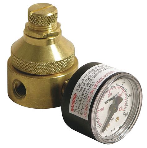 Watts Pressure Regulator Lead Free Brass 0 To 125 Psi 26x14714