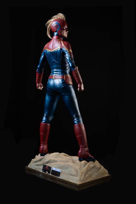 Captain Marvel Captain Marvel Life Size Statue Sold Out Section9