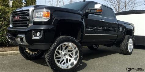 Gmc Sierra 2500 Hd W 24x12 Fuel Ff29 Wheels