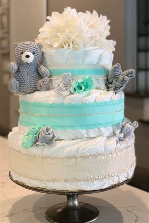 Frollein pfau schreibt über diy, gesunde ernährung, reisen. Windel Kuchen Custom Made für Baby | Etsy | Windel, Baby ...