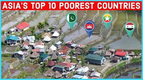 Poorest Countries In Asia Including Indonesia S Neighbors