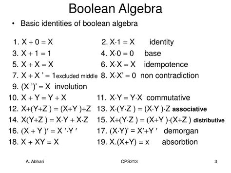 Ppt Chapter 2 Boolean Algebra And Logic Gates Powerpoint
