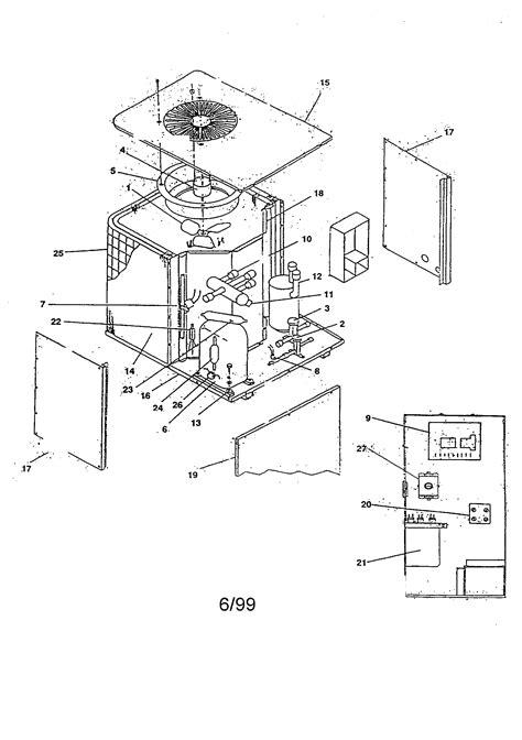 Goodman Heat Pump Parts Model Cph361fb Sears Partsdirect