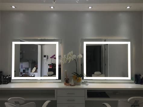 Espelho Com Led Para Salao De Beleza