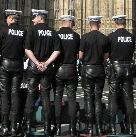 Pin By James Mcewen On Cops Polizei Motorrad Mens Leather Pants Men
