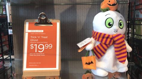 Trick And Treat Ghost Hallmark Says Get Your Halloween Groove Going