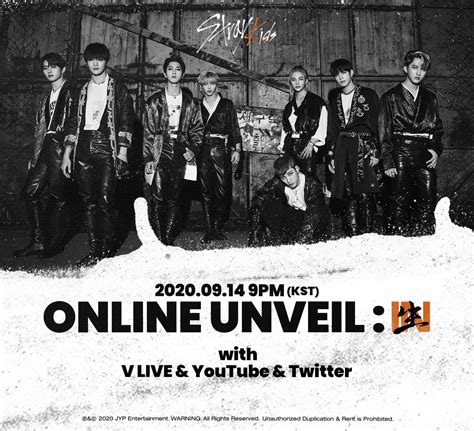 200907 Stray Kids Online Unveil In生 With V Live And Youtube And Twitter