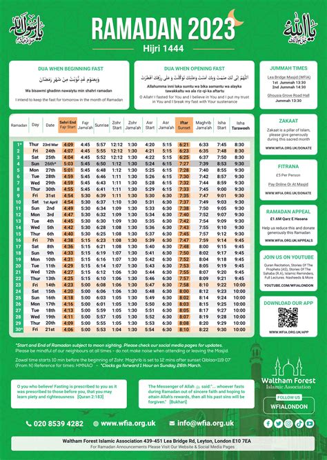 Ramzan Eid 2023 Roza Start Date Uk Salvatore Taylor Berita