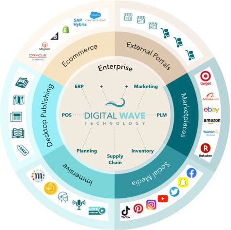 Digital Wave Infographic Digital Wave Technology