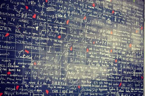 Paris I Love You Wall Not Just A Photo