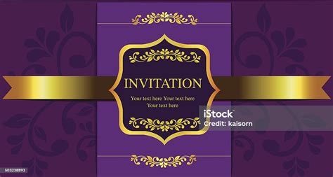 Invitation Card Stock Illustration Download Image Now Istock