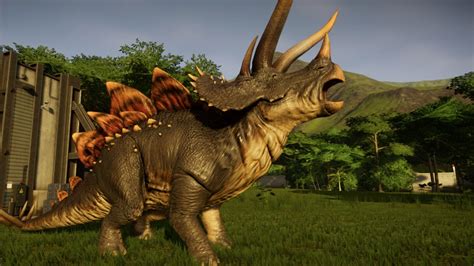 Jurassic World Evolution Secrets Of Dr Wu The Stegoceratops