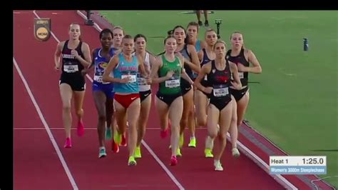 ncaa outdoor track and field championships womens 3000m steeplechase semifinal 2023 track