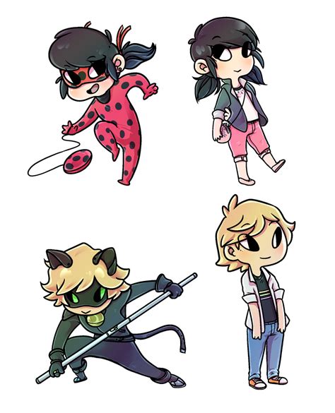 Miraculous Ladybug Stickers By Arkay9 On Deviantart