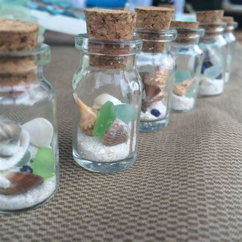 Beach In A Bottle Miniature Glass Vial Florida Sand Texas Sea Shells