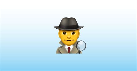 Mannelijke Detective Emoji 🕵️‍♂️