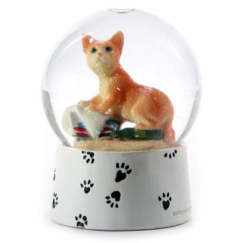 Or does the cat avoid the litter box and its content because it is not filled properly or even unclean? Cat Globes | Cat Water Ball/Snow Globes | Snow globes ...